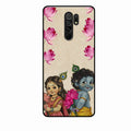 Krishna Eternal Lotus Glass Case for Redmi 9 Prime