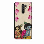 Krishna Eternal Lotus Glass Case for Redmi 9 Prime