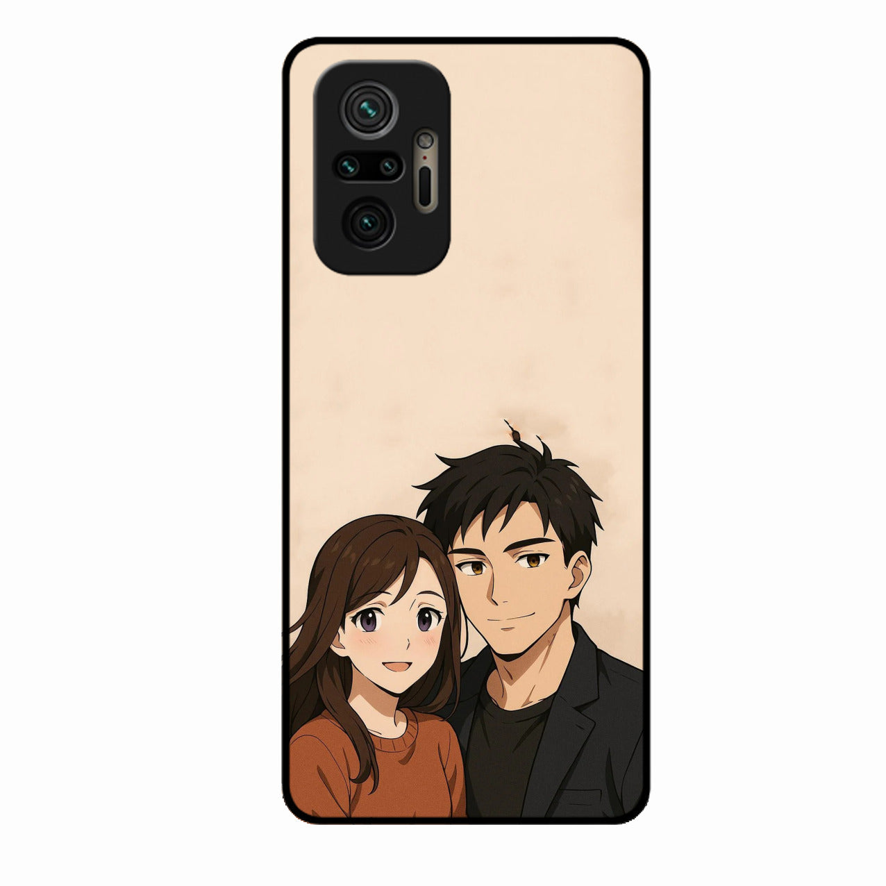Custom Personalised Art Photo Glass Case for Redmi Note 10 Pro