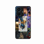 Eternal Radha Krishna Love Glass Phone Case for iQOO Z6 Lite 5G