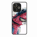 Red Blue Web Hero Glass Phone Cover for Oppo A5 Pro 5G
