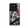 Itachi Uchiha Manga Collage Glass Phone Case for Motorola G57 Power 5G