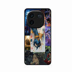 Eternal Radha Krishna Love Glass Phone Case for iQOO 12 5G