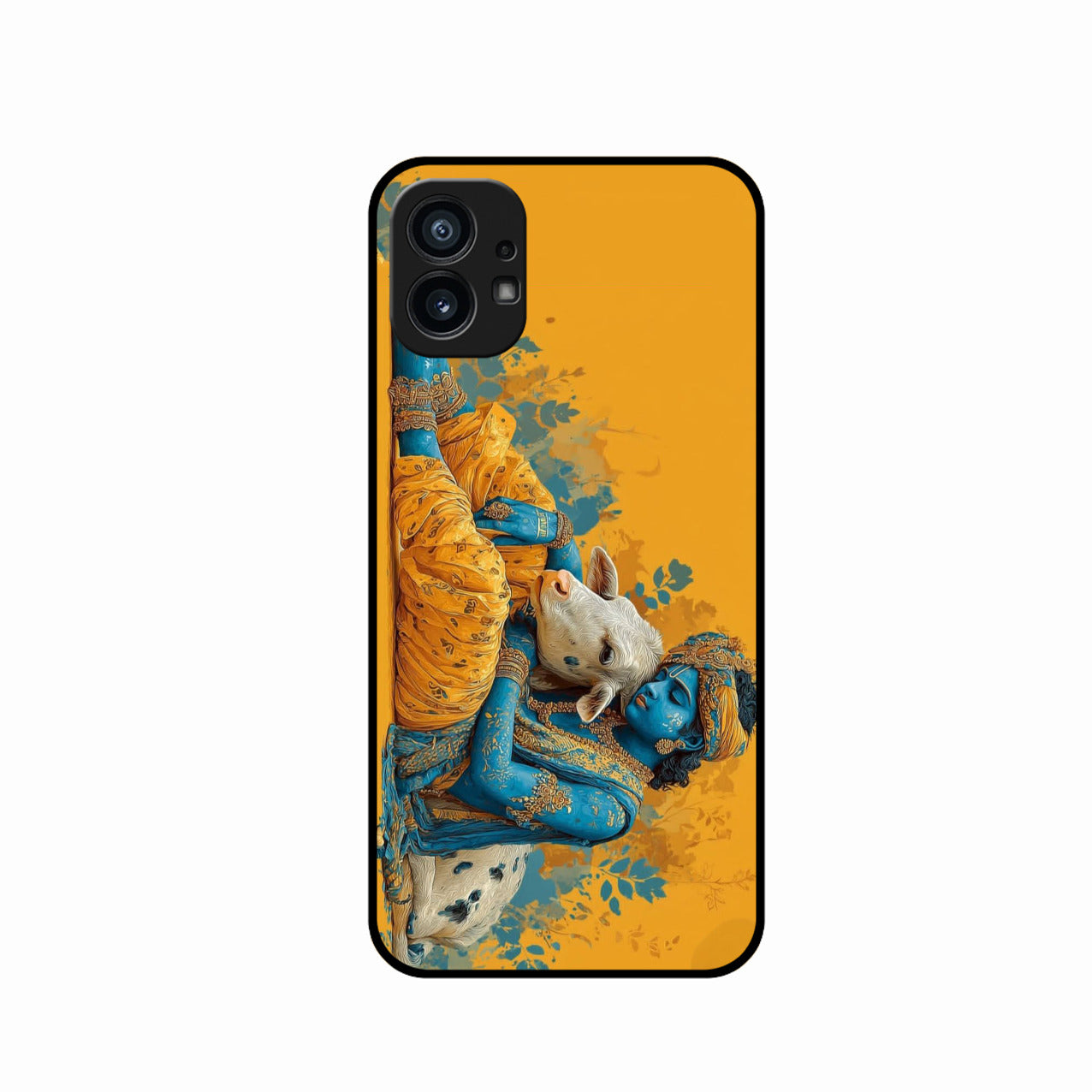 Divine Krishna Gopal Premium Glass Phone Case for Nothing Phone 1