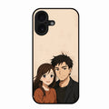 Custom Personalised Art Photo Glass Case for iPhone 16