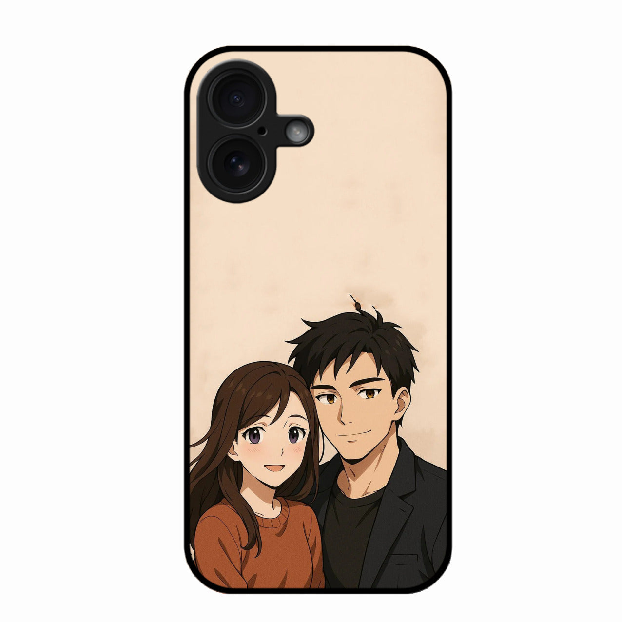 Custom Personalised Art Photo Glass Case for iPhone 16