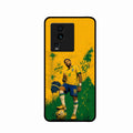 Golden Striker Glass Phone Case for iQOO Neo 7 Pro 5G