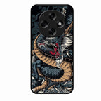 Midnight Dragon Glass Phone Case for Oppo F31 Pro 5G