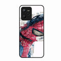 Red Blue Web Hero Glass Phone Cover for Realme C35