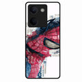 Red Blue Web Hero Glass Phone Cover for Vivo Y300 Plus 5G