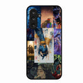Eternal Radha Krishna Love Glass Phone Case for Oppo Reno 10 Pro Plus 5G