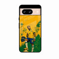 Golden Striker Glass Phone Case for Google Pixel 8A 5G