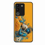 Divine Krishna Gopal Premium Glass Phone Case for Vivo Y200 5G