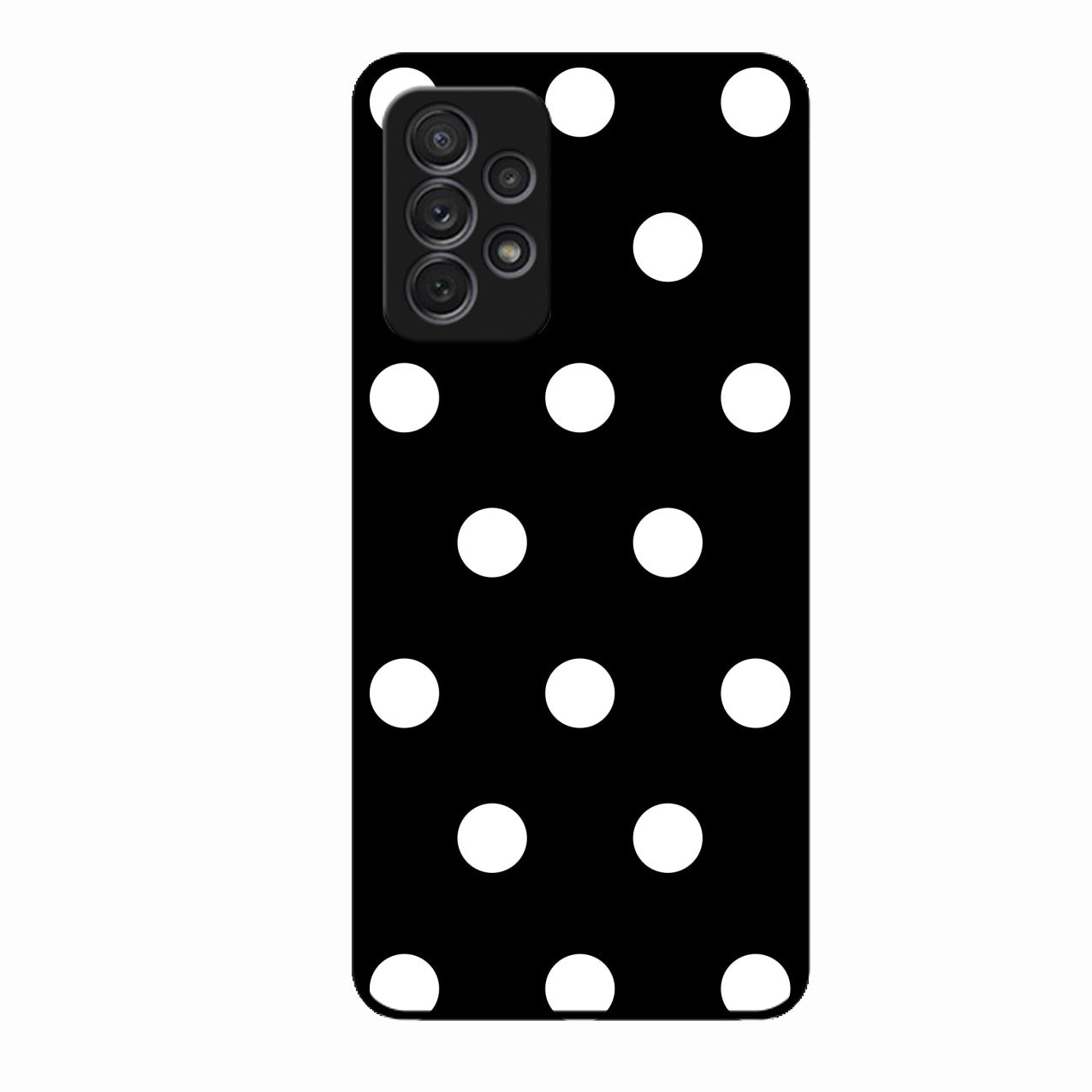 Classic Polka Dot Glass Phone Case for Samsung Galaxy A53 5G