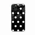 Classic Polka Dot Glass Phone Case for iPhone 11 Pro Max