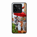 Rainy Day Cartoon Glass Phone Case for Realme Gt 7 Pro