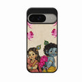 Krishna Eternal Lotus Glass Case for Google Pixel 9 5G