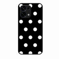 Classic Polka Dot Glass Phone Case for Oppo F31 5G