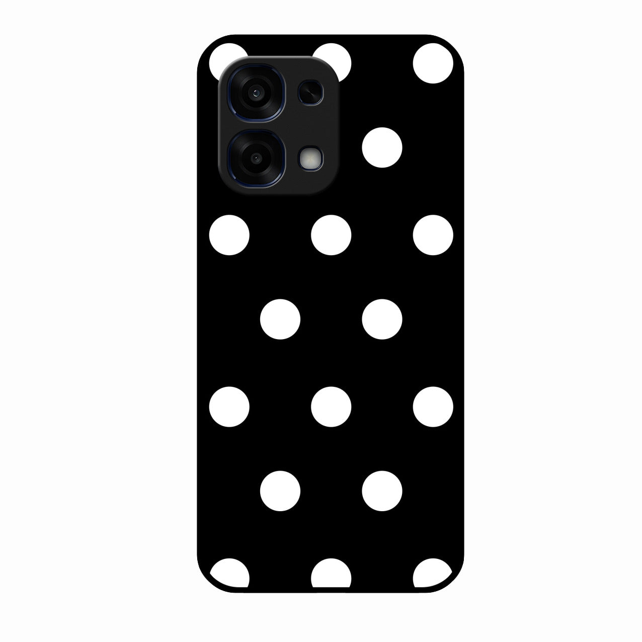 Classic Polka Dot Glass Phone Case for Oppo F31 5G