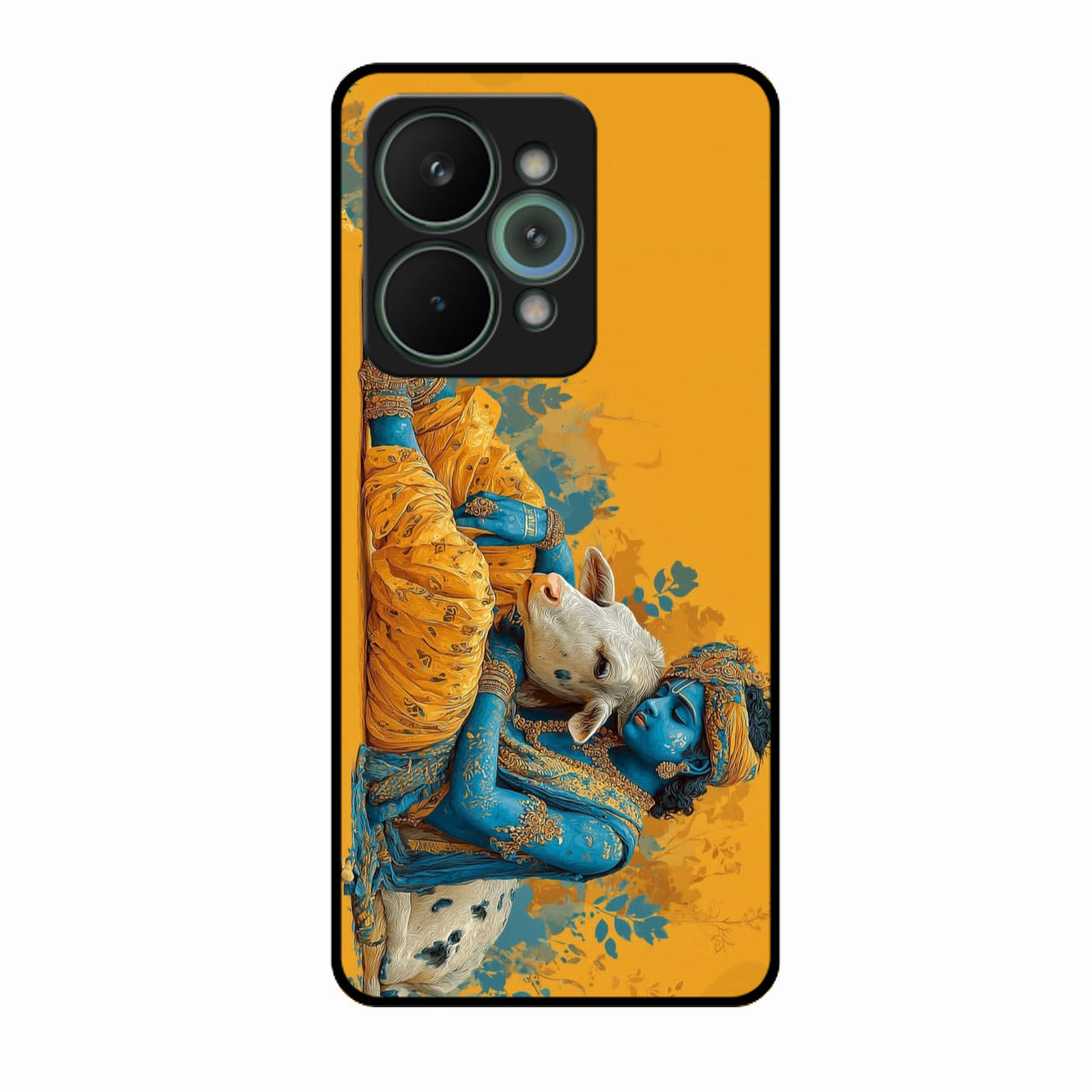 Divine Krishna Gopal Premium Glass Phone Case for Realme 15 Pro 5G