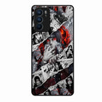 Itachi Uchiha Manga Collage Glass Phone Case for Oppo Reno 6 5G - ShopOnCliQ