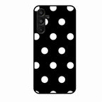 Classic Polka Dot Glass Phone Case for Samsung Galaxy F16 5G