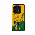 Golden Striker Glass Phone Case for iQOO 13 5G