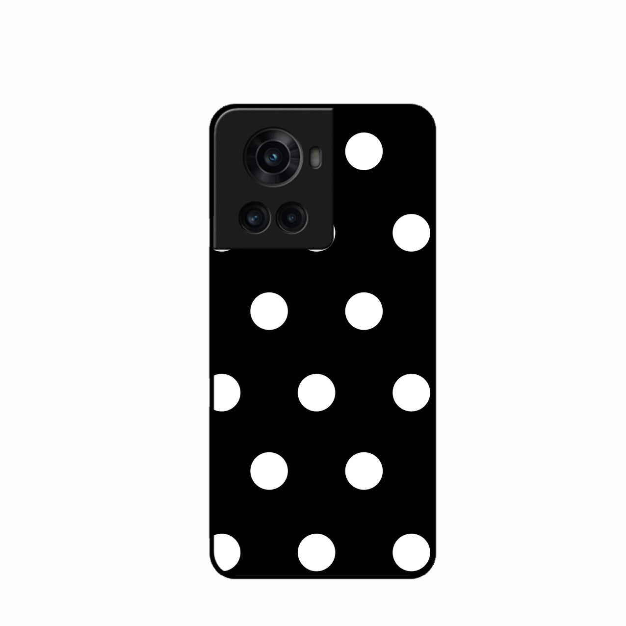 Classic Polka Dot Glass Phone Case for Oneplus 10R 5G