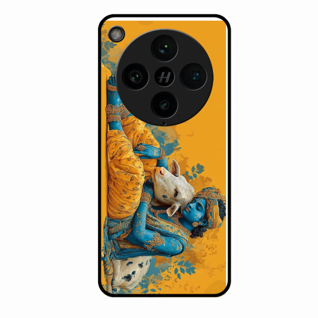 Divine Krishna Gopal Premium Glass Phone Case for Oppo Find X8 Pro 5G