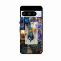 Eternal Radha Krishna Love Glass Phone Case for Google Pixel 8 Pro 5G