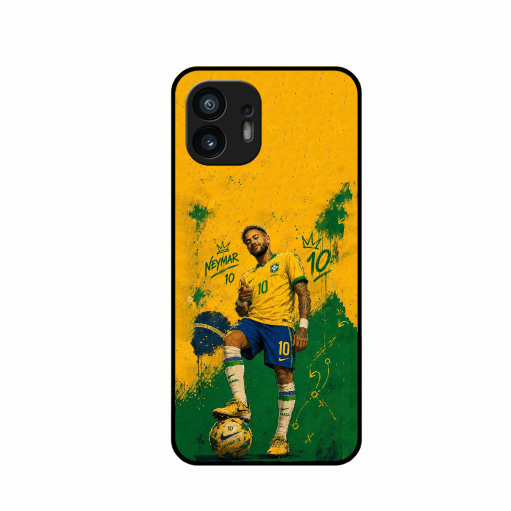 Golden Striker Glass Phone Case for Nothing Phone 2