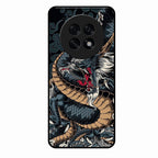 Midnight Dragon Glass Phone Case for Oppo F31 Pro Plus 5G