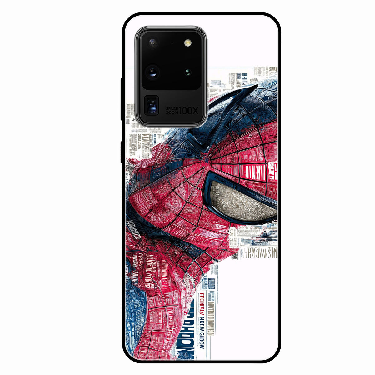 Red Blue Web Hero Glass Phone Cover for Samsung Galaxy S20 Ultra - ShopOnCliQ