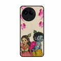 Krishna Eternal Lotus Glass Case for Realme C67 5G