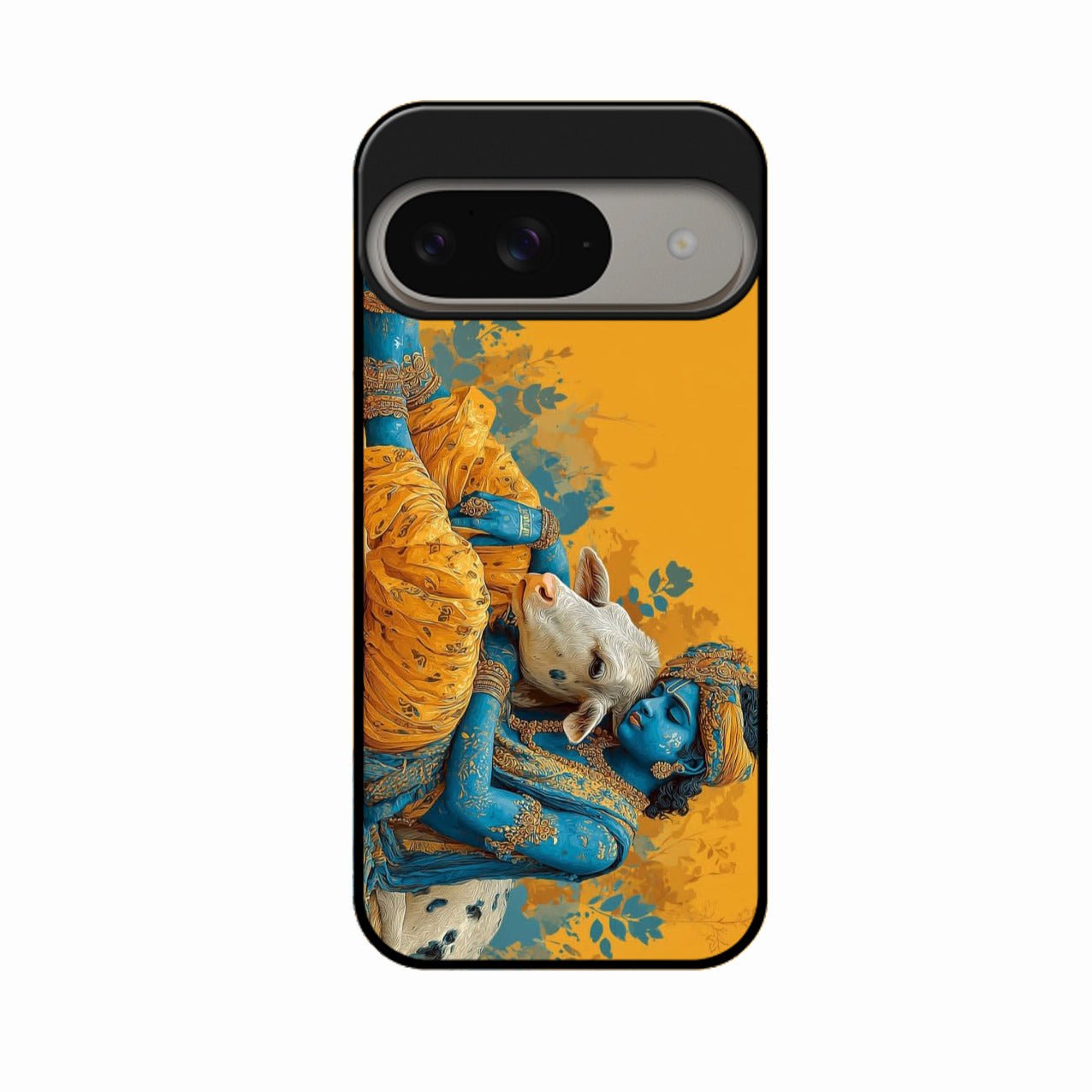 Divine Krishna Gopal Premium Glass Phone Case for Google Pixel 9 5G