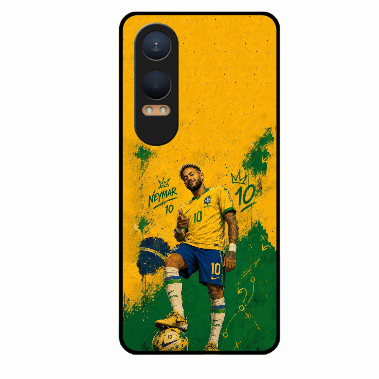 Golden Striker Glass Phone Case for Oneplus Nord Ce 4 Lite 5G