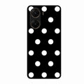 Classic Polka Dot Glass Phone Case for Vivo V29E 5G