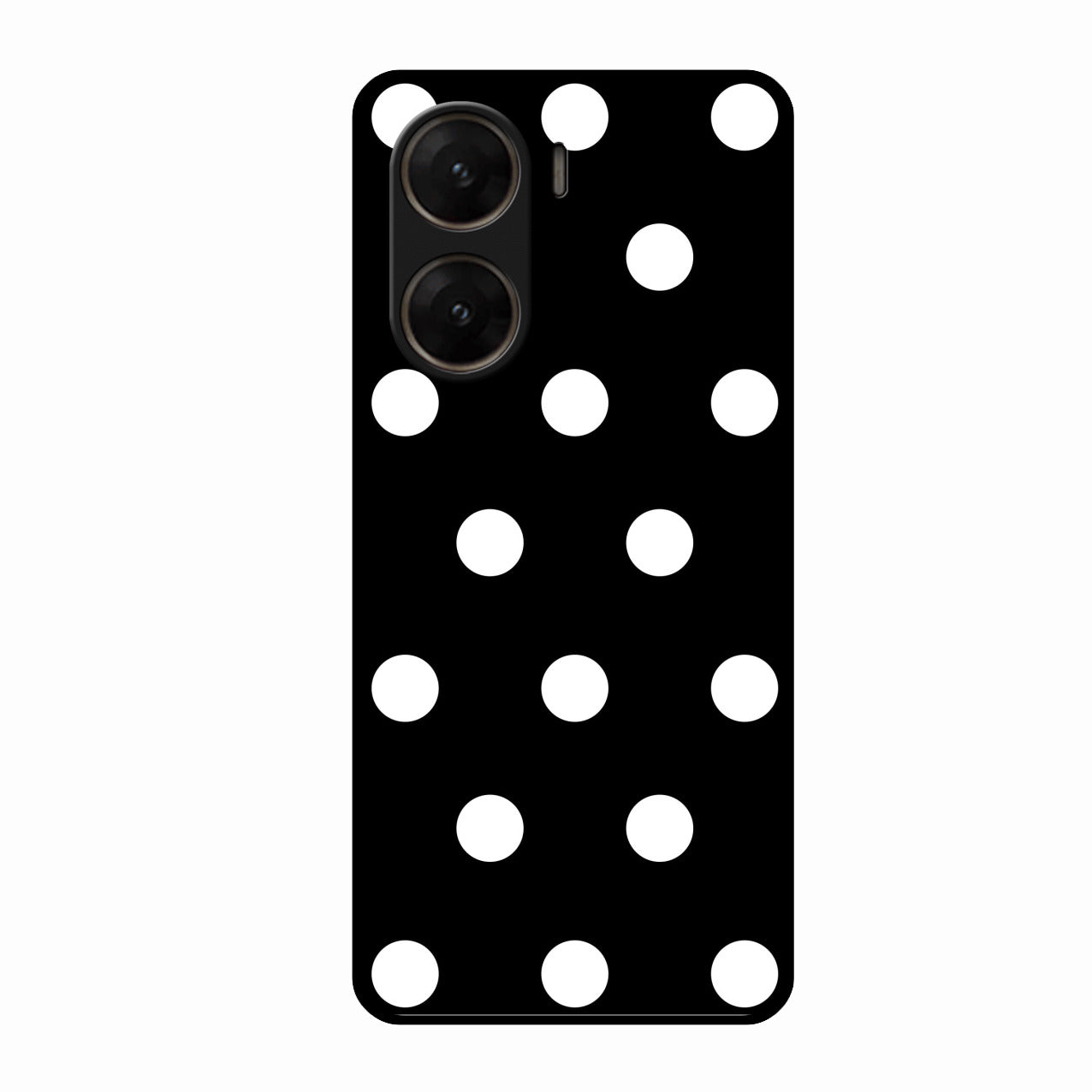 Classic Polka Dot Glass Phone Case for Vivo V29E 5G