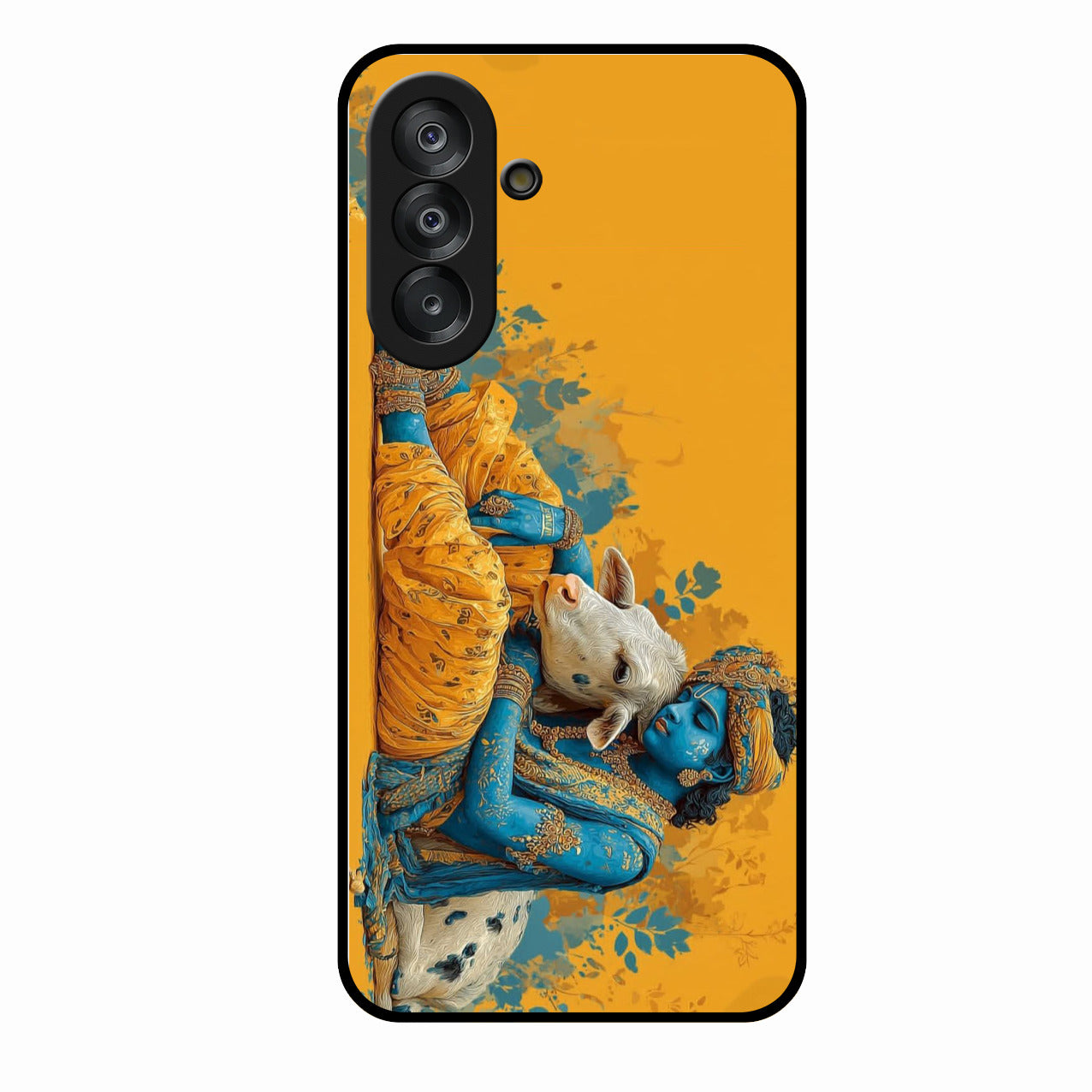 Divine Krishna Gopal Premium Glass Phone Case for Samsung Galaxy A17 5G