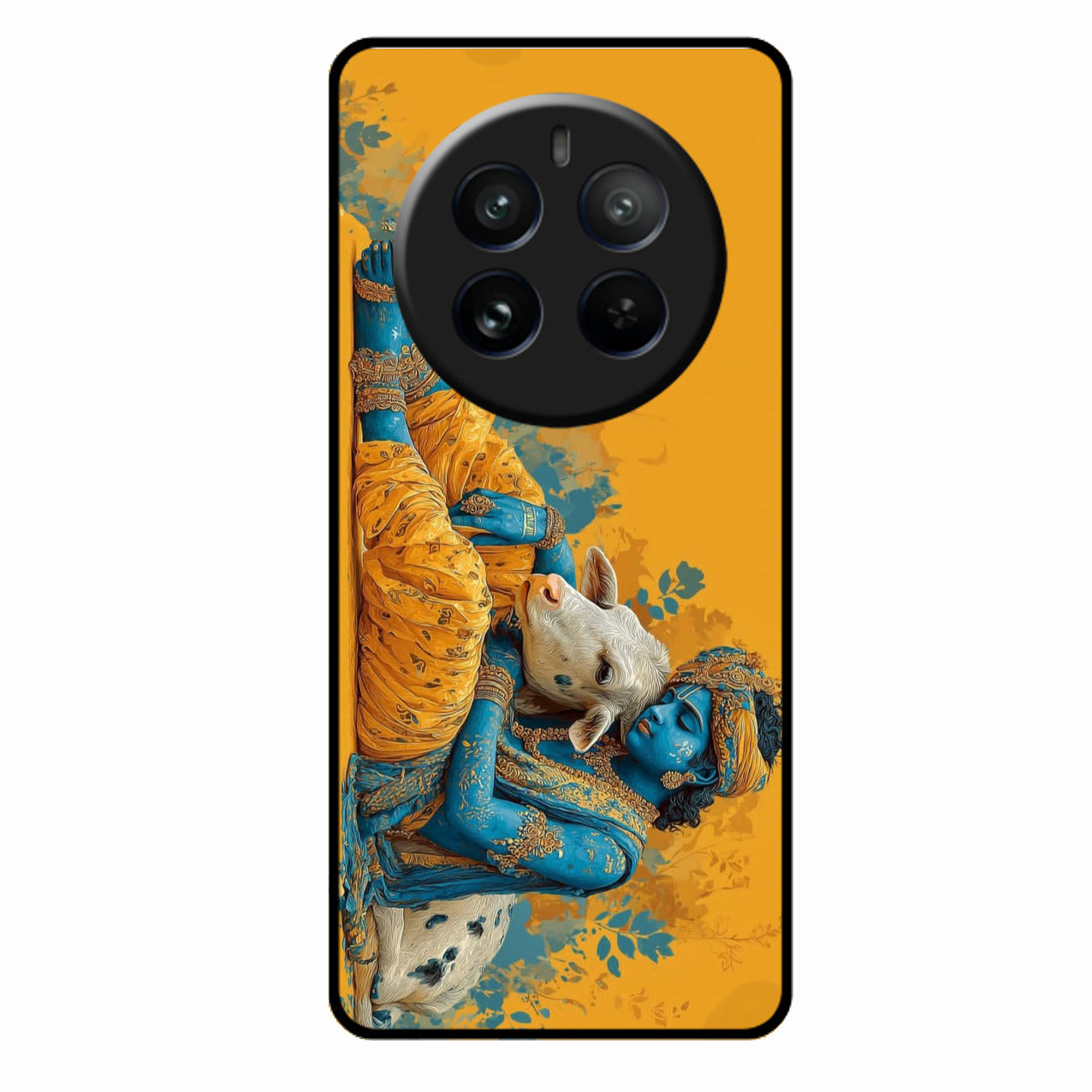 Divine Krishna Gopal Premium Glass Phone Case for Realme 12 Pro Plus 5G