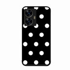 Classic Polka Dot Glass Phone Case for Realme C55