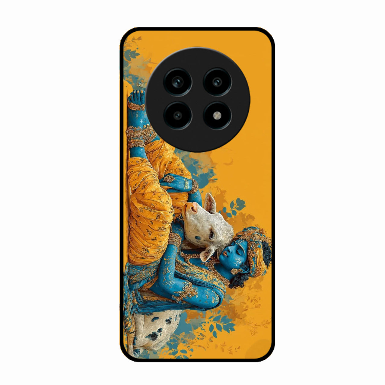 Divine Krishna Gopal Premium Glass Phone Case for Realme 13 Pro Plus 5G