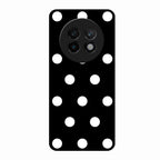 Classic Polka Dot Glass Phone Case for Realme 13 Plus 5G