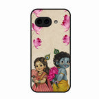 Krishna Eternal Lotus Glass Case for Google Pixel 9A 5G