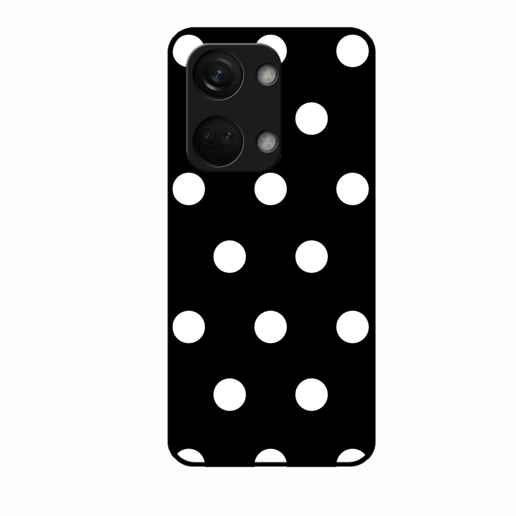 Classic Polka Dot Glass Phone Case for Oneplus Nord 3 5G