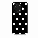 Classic Polka Dot Glass Phone Case for Oneplus Nord 3 5G