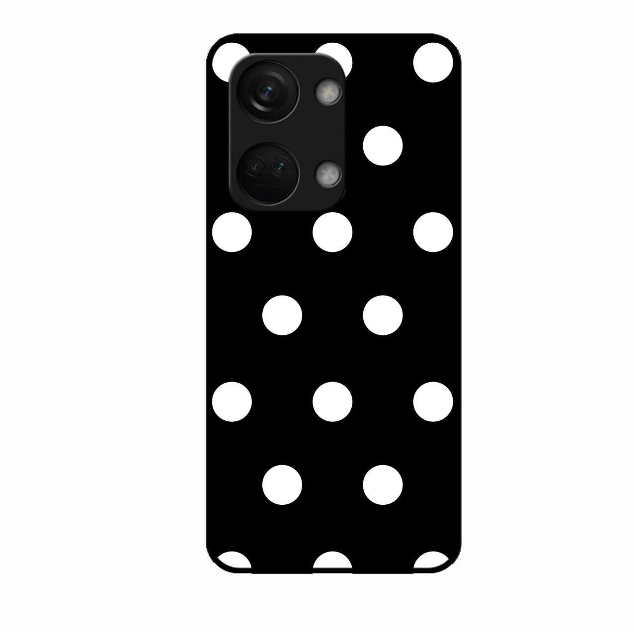 Classic Polka Dot Glass Phone Case for Oneplus Nord 3 5G