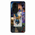 Eternal Radha Krishna Love Glass Phone Case for Oppo Reno 10 Pro Plus 5G