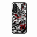 Japanese Wave Drift Racing Premium Glass Phone Case for Samsung Galaxy A26 5G
