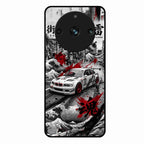 Japanese Wave Drift Racing Premium Glass Phone Case for Realme 11 Pro 5G - ShopOnCliQ